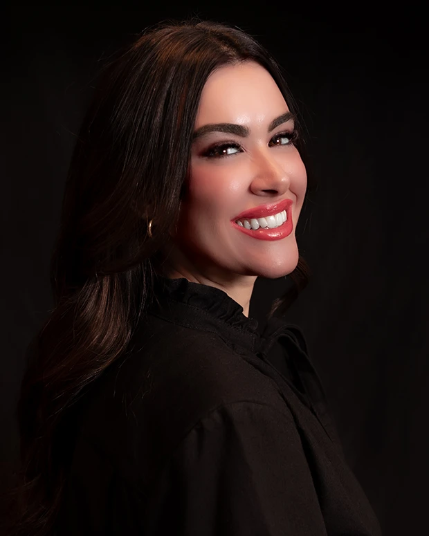 Foto de Ester López, presentadora del Pódcast Un Café con Ester